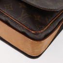 LOUIS VUITTON Monogram Cartouchiere GM Shoulder Bag M51252 LV Auth 180759-15