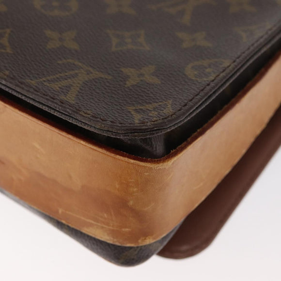 LOUIS VUITTON Monogram Cartouchiere GM Shoulder Bag M51252 LV Auth 180759