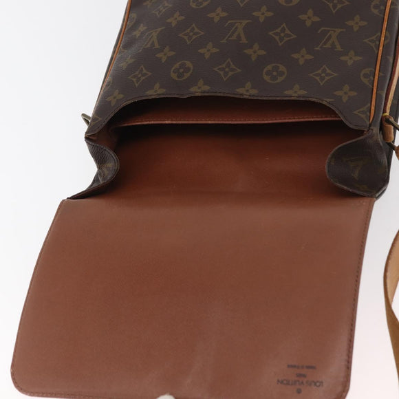 LOUIS VUITTON Monogram Cartouchiere GM Shoulder Bag M51252 LV Auth 180759