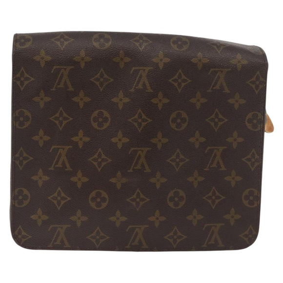 LOUIS VUITTON Monogram Cartouchiere GM Shoulder Bag M51252 LV Auth 180759