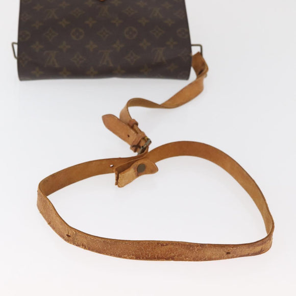 LOUIS VUITTON Monogram Cartouchiere GM Shoulder Bag M51252 LV Auth 180759