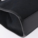GUCCI GG Canvas Jackie Hand Bag Black Gold 002 1065 Auth 180760-12