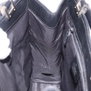 GUCCI GG Canvas Jackie Hand Bag Black Gold 002 1065 Auth 180760-18