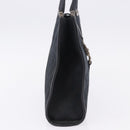 GUCCI GG Canvas Jackie Hand Bag Black Gold 002 1065 Auth 180760-5