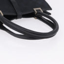 GUCCI GG Canvas Jackie Hand Bag Black Gold 002 1065 Auth 180760-7