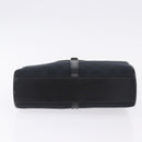 GUCCI GG Canvas Jackie Hand Bag Black Gold 002 1065 Auth 180760-9