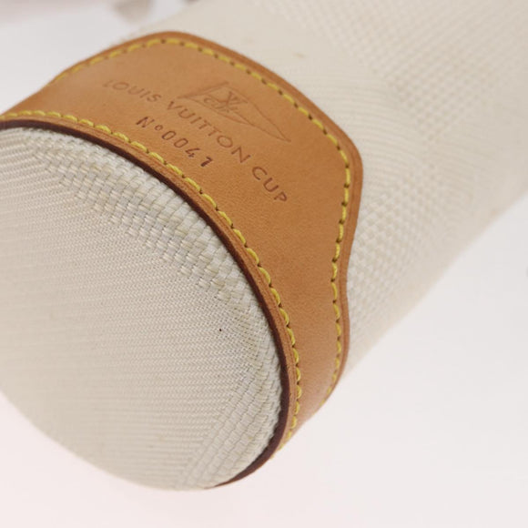 LOUIS VUITTON Damier Geant LV Cup Plastic Bottle Holder Bag White LV Auth 180763