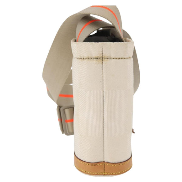 LOUIS VUITTON Damier Geant LV Cup Plastic Bottle Holder Bag White LV Auth 180763