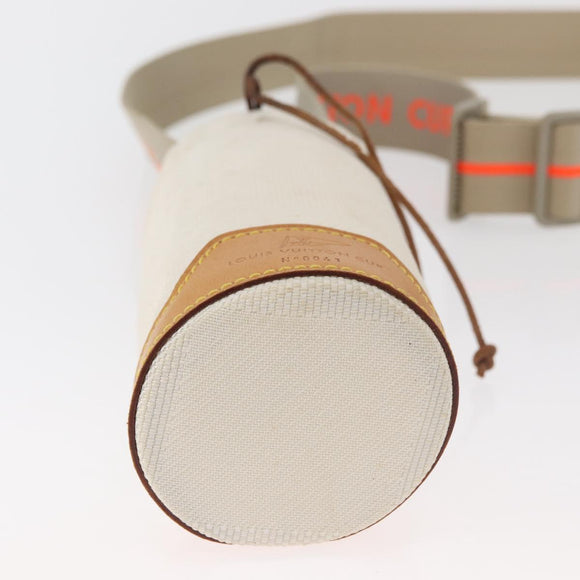 LOUIS VUITTON Damier Geant LV Cup Plastic Bottle Holder Bag White LV Auth 180763