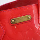 LOUIS VUITTON Monogram Vernis Wilshire PM Handtas Rose Pop M93643 Auth 180764A-10