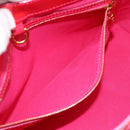 LOUIS VUITTON Monogram Vernis Wilshire PM Handtas Rose Pop M93643 Auth 180764A-21
