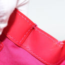 LOUIS VUITTON Monogram Vernis Wilshire PM Handtas Rose Pop M93643 Auth 180764A-12