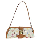 LOUIS VUITTON Monogram Multicolor Shirley Bag White M40049 LV Auth 180765SAV-1
