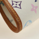LOUIS VUITTON Monogram Multicolor Shirley Bag White M40049 LV Auth 180765SAV-16