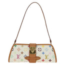 LOUIS VUITTON Monogram Multicolor Shirley Bag White M40049 LV Auth 180765SAV-13
