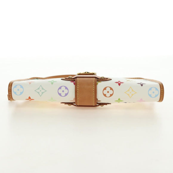 LOUIS VUITTON Monogram Multicolor Shirley Bag White M40049 LV Auth 180765SAV