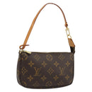 LOUIS VUITTON Monogram Mini Pochette Accessoires Pouch N41667 LV Auth 180767SAV-1