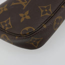 LOUIS VUITTON Monogram Mini Pochette Accessoires Pouch N41667 LV Auth 180767SAV-11