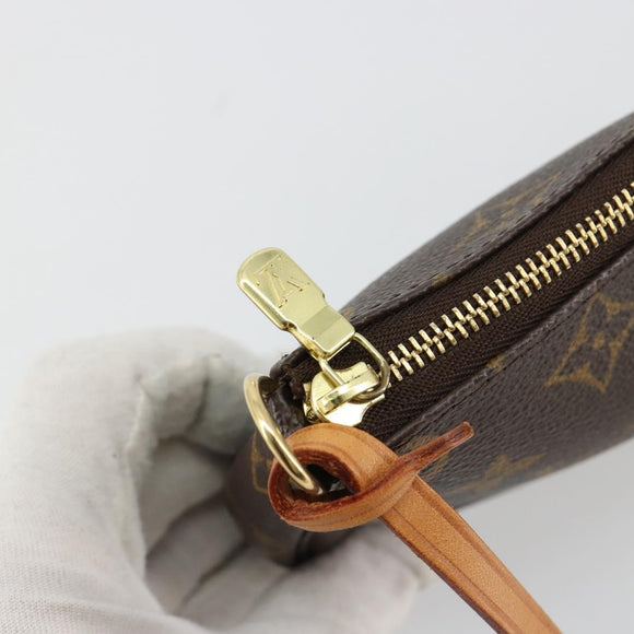LOUIS VUITTON Monogram Mini Pochette Accessoires Pouch N41667 LV Auth 180767SAV