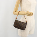 LOUIS VUITTON Monogram Mini Pochette Accessoires Pouch N41667 LV Auth 180767SAV-20
