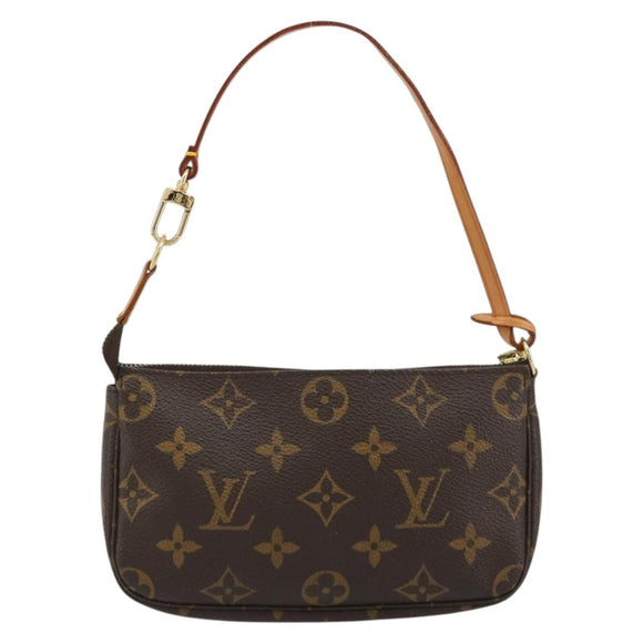 LOUIS VUITTON Monogram Mini Pochette Accessoires Pouch N41667 LV Auth 180767SAV