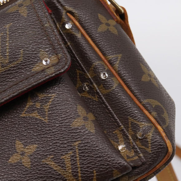 LOUIS VUITTON Monogram Viva Cite PM Shoulder Bag M51165 LV Auth 180768