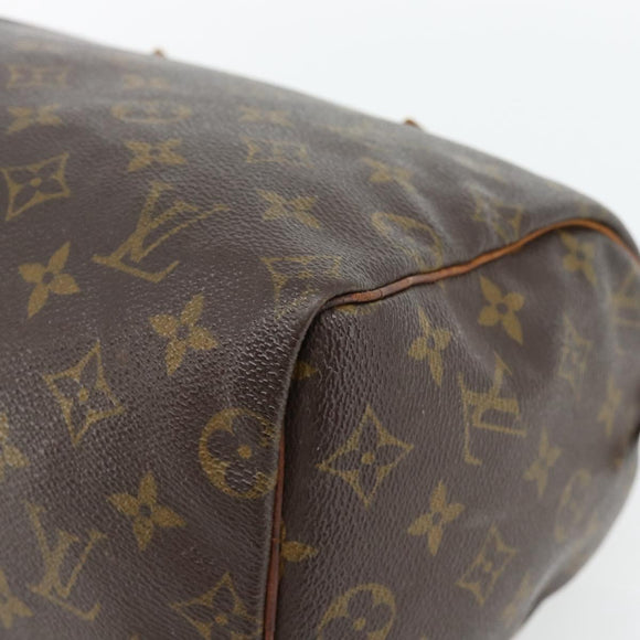 LOUIS VUITTON Monogram Speedy 25 Hand Bag M41528 LV Auth 180770