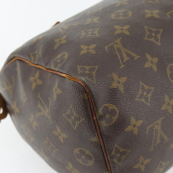 LOUIS VUITTON Monogram Speedy 25 Hand Bag M41528 LV Auth 180770
