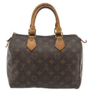LOUIS VUITTON Monogram Speedy 25 Hand Bag M41528 LV Auth 180770-2