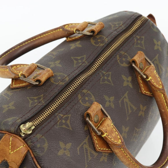 LOUIS VUITTON Monogram Speedy 25 Hand Bag M41528 LV Auth 180770