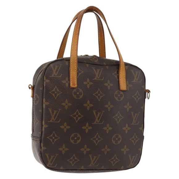 LOUIS VUITTON Monogram Spontini Hand Bag M47500 LV Auth 180772