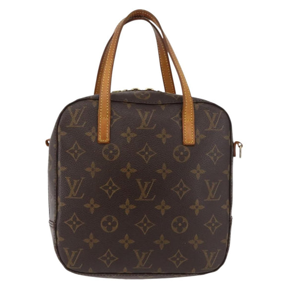 LOUIS VUITTON Monogram Spontini Hand Bag M47500 LV Auth 180772