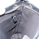 GUCCI GG Canvas Shoulder Bag Black Silver 122791 Auth 180778-19