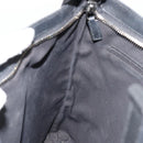 GUCCI GG Canvas Shoulder Bag Black Silver 122791 Auth 180778-20