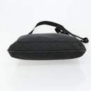GUCCI GG Canvas Shoulder Bag Black Silver 122791 Auth 180778-5