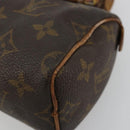 LOUIS VUITTON Monogram Mini Speedy Handtas M41534 LV Auth 180791-9