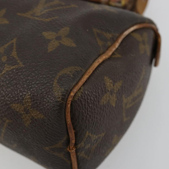 LOUIS VUITTON Monogram Mini Speedy Handtas M41534 LV Auth 180791