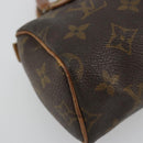 LOUIS VUITTON Monogram Mini Speedy Handtas M41534 LV Auth 180791-14