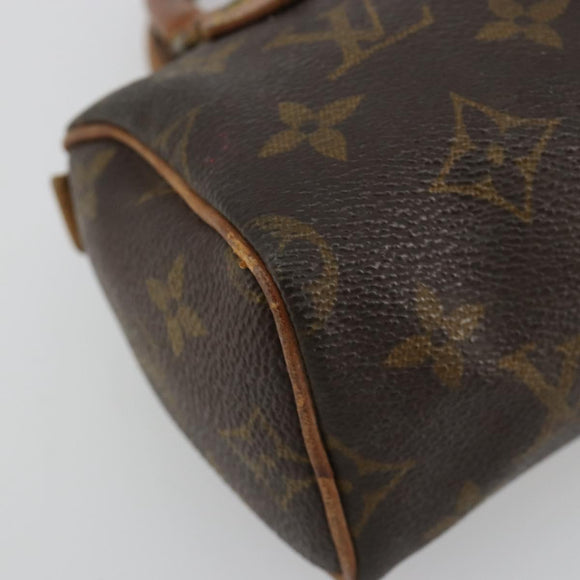LOUIS VUITTON Monogram Mini Speedy Handtas M41534 LV Auth 180791