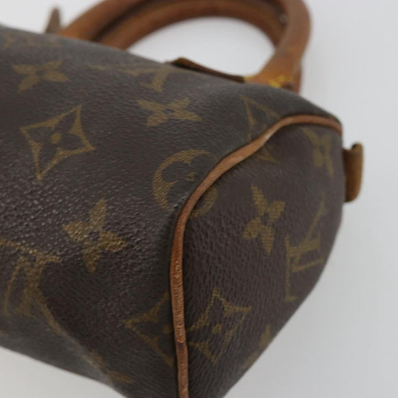 LOUIS VUITTON Monogram Mini Speedy Handtas M41534 LV Auth 180791