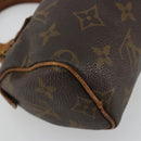 LOUIS VUITTON Monogram Mini Speedy Handtas M41534 LV Auth 180791-16