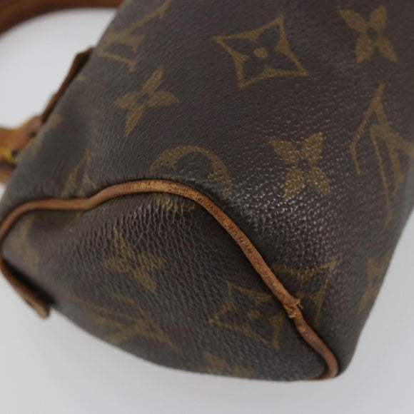 LOUIS VUITTON Monogram Mini Speedy Handtas M41534 LV Auth 180791
