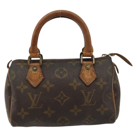 LOUIS VUITTON Monogram Mini Speedy Handtas M41534 LV Auth 180791