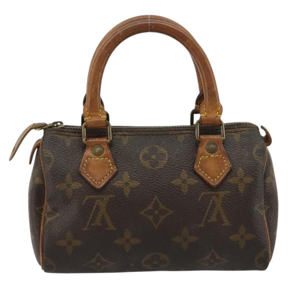 LOUIS VUITTON Monogram Mini Speedy Handtas M41534 LV Auth 180791