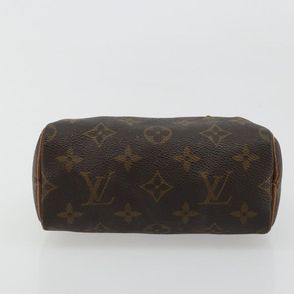 LOUIS VUITTON Monogram Mini Speedy Handtas M41534 LV Auth 180791