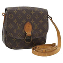 LOUIS VUITTON Monogram Saint Cloud MM Schoudertas M51243 LV Auth 180793-1
