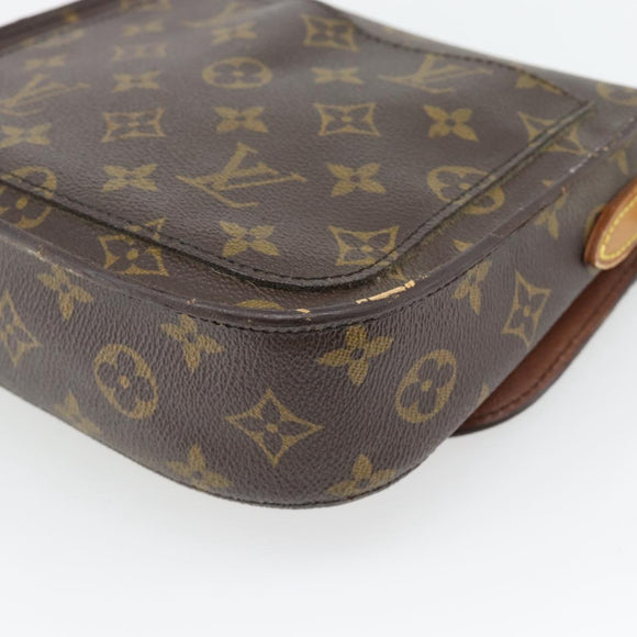 LOUIS VUITTON Monogram Saint Cloud MM Schoudertas M51243 LV Auth 180793