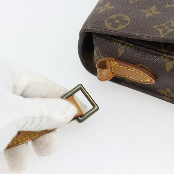 LOUIS VUITTON Monogram Saint Cloud MM Schoudertas M51243 LV Auth 180793