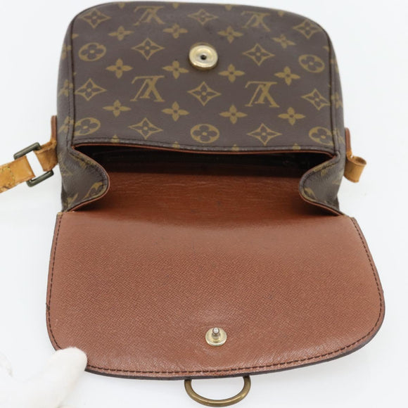 LOUIS VUITTON Monogram Saint Cloud MM Schoudertas M51243 LV Auth 180793