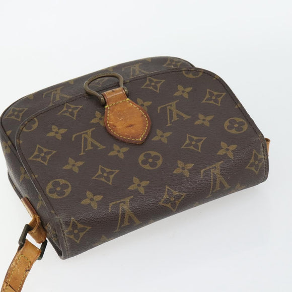LOUIS VUITTON Monogram Saint Cloud MM Schoudertas M51243 LV Auth 180793